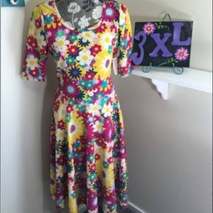 New Lularoe Nicole dress 3x