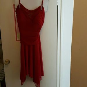 Beautiful red dress only worn once
