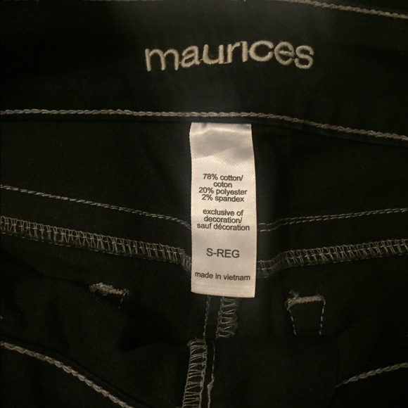 Maurices dark blue skinny jeans