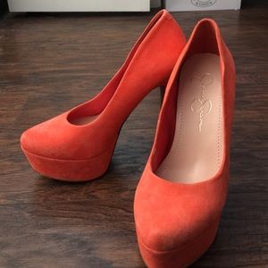 Spiced Coral Jessica Simpson pumps