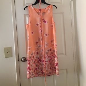 Beautiful coral butterfly dress 👗