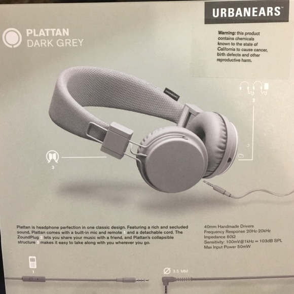 UrbanEars Plattan Gray