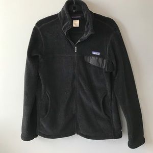Women's Patagonia full zip jacket - black