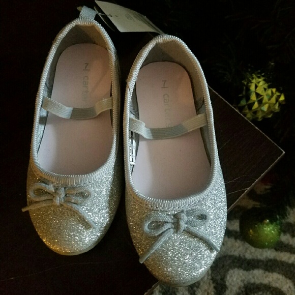 Carter's Ballet Flat toddler shoes - Picture 2 of 2