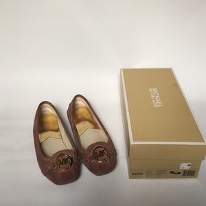 MICHAEL Michael Kors Fulton Moccasin Suede Flats