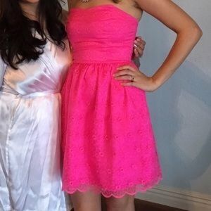 Lilly Pulitzer pink dress