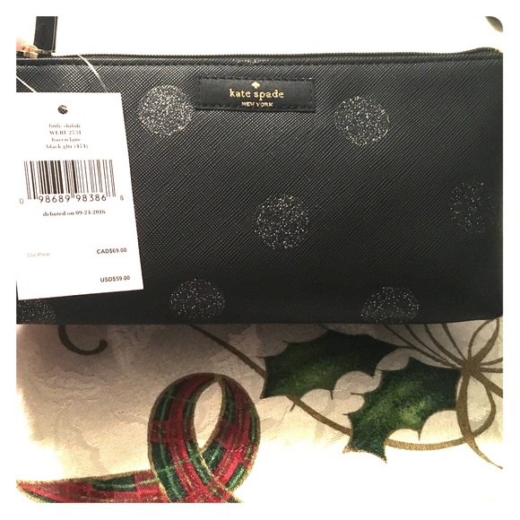 Kate spade makeup bag