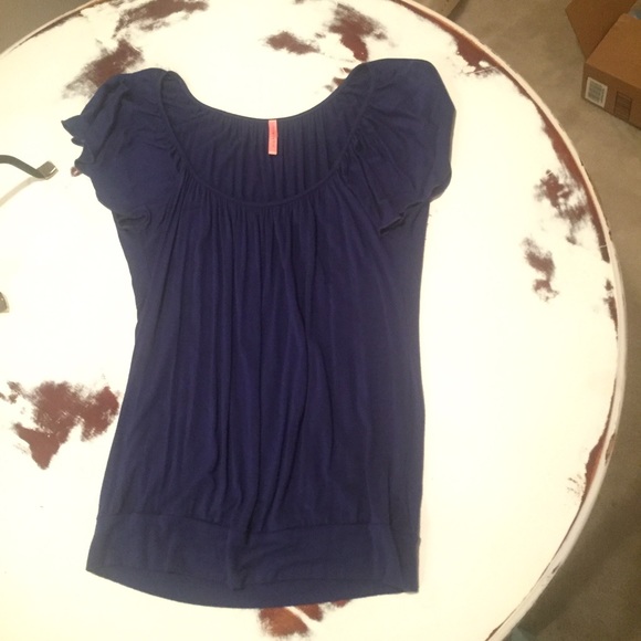 Nordstrom Rack Eight Sixty blue top sz. M