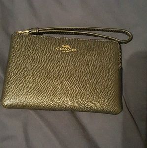 Authentic  Black Coach Wristlet