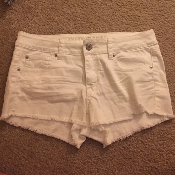 American Eagle Stretch Shortie Jean Shorts