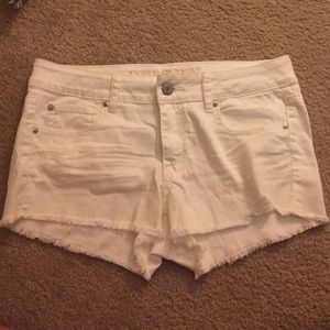 American Eagle Stretch Shortie Jean Shorts