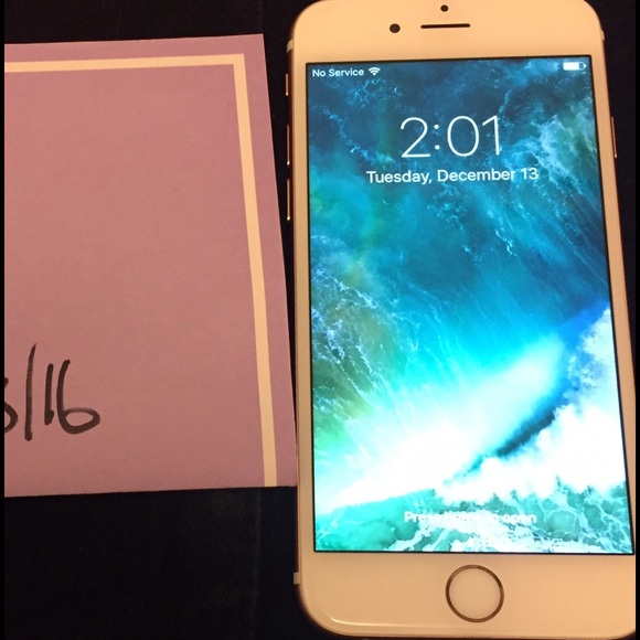 Rose gold iPhone 6s