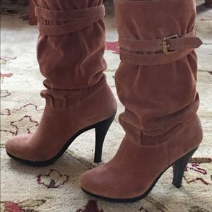 🌹Michael Michael Kors Kincaide Suede Slouch Boot