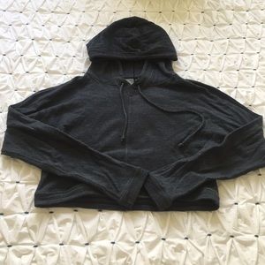 LuluLemon Lab cropped hoodie