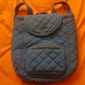 Quilted Hollister Backpack