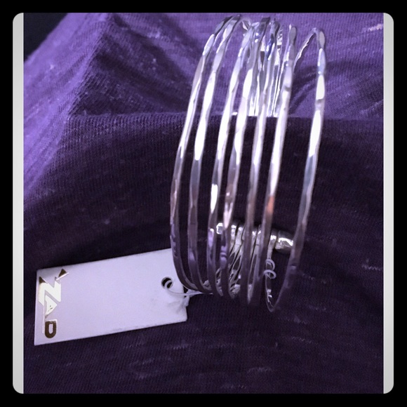 NWT ZAD Martin Mini Layered Metal Cuff