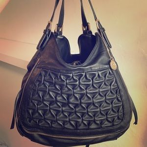 Big Buddha black hobo bag w/ cross body strap