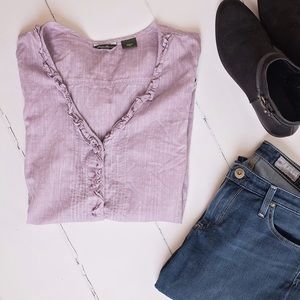 ⚡️sale⚡️Eddie Bauer Light Cotton Button Down Shirt