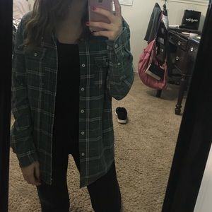 green flannel