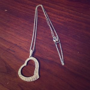 Sparkly Heart Necklace