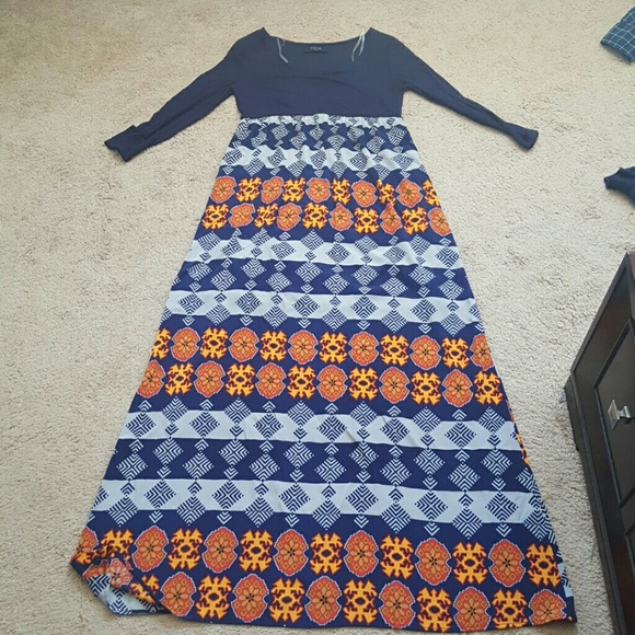 Long Sleeve Maxi Dress