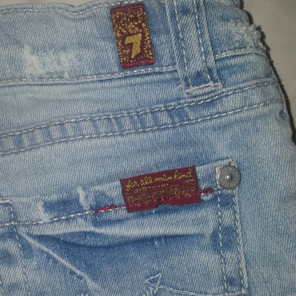 7 for all Mankind Cut off Shorts (2T) - Picture 1 of 3