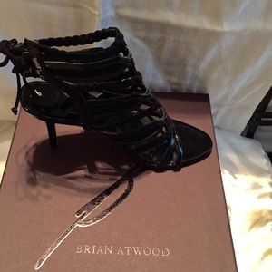 Brian Atwood Elisa Braided sandal