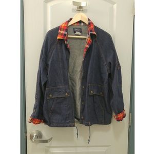 Denim Anorak Jacket