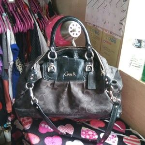 Coach black purse