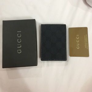 Gucci notebook with pen