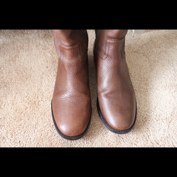 Tory Burch Leather Winter Boots - Picture 3 of 4