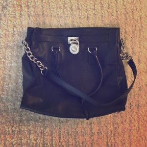 Michael Kors black Hamilton bag