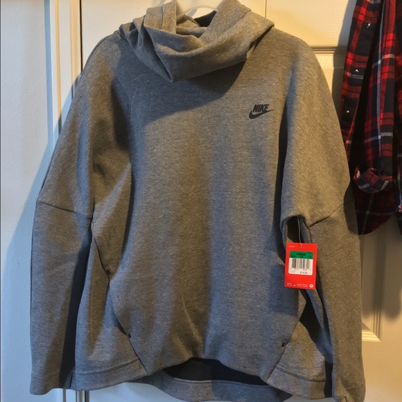 Nike Tech Fleece cowl neck hoodie - Picture 1 of 4