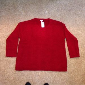 J Jill Plush Pullover sweater NWT - Misses L