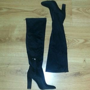 Over the Knee Suede Boots
