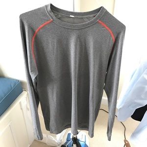 LS Lululemon Men's Grey Metal Vent