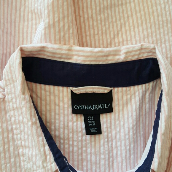 Cynthia Rowley seersucker dress - Picture 6 of 6