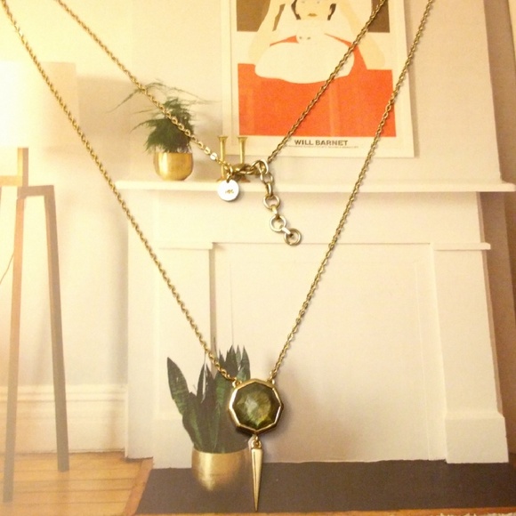 Melinda Maria necklaces Jackson drop spike