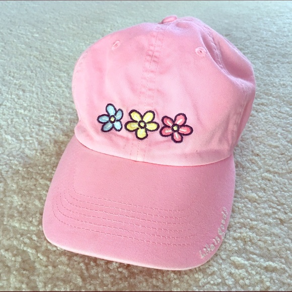 Life is Good Accessories - Pink Life Is Good dad hat