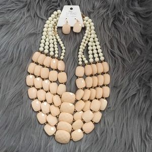 Bold statement necklace