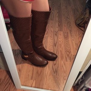 Over the Knee wide boots