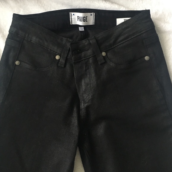 Paige waxed denim