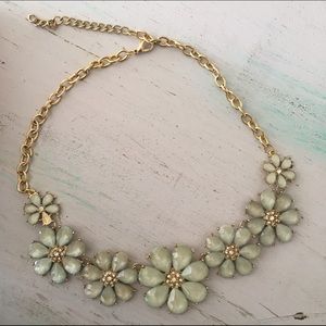 Embellished Floral Necklace