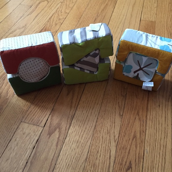 Set of three dwell studio blocks