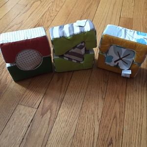 Set of three dwell studio blocks