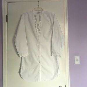 VINTAGE BROOKS BROTHERS white night shirt