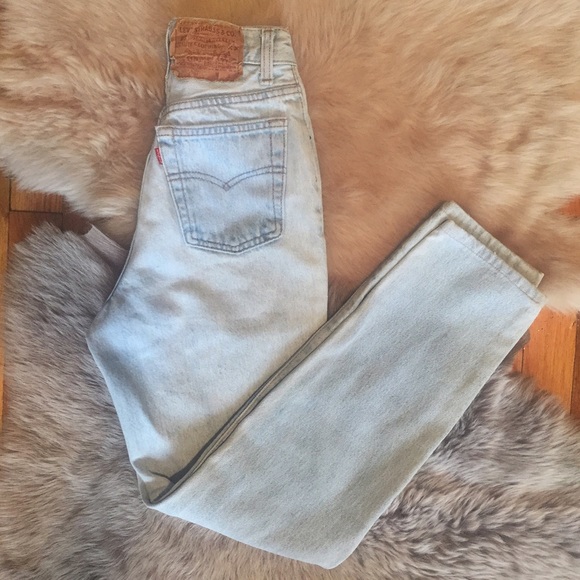 🚫SOLD🚫🎄Vintage 501 Light Wash Levi's 23/24🎄 - Picture 4 of 4