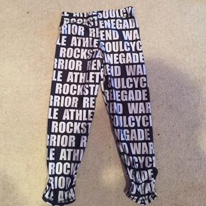 soulcycle size small leggings