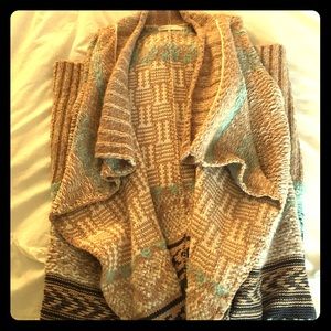 Anthropologie Printed Vest