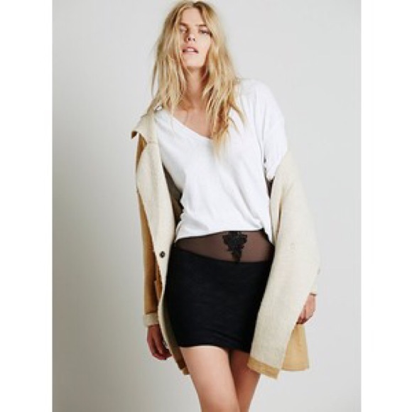 FP x For Love and Lemons appliqué skirt - Picture 2 of 4